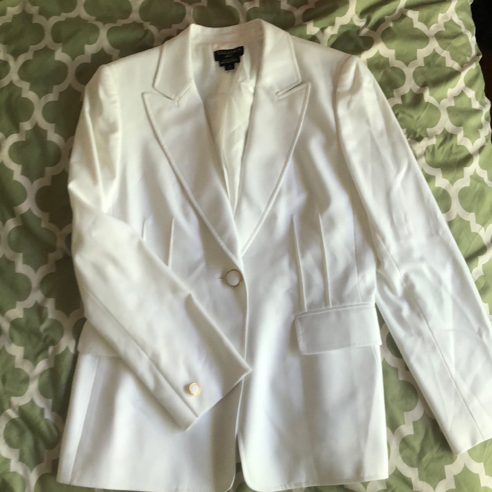 White Tahari Blazer